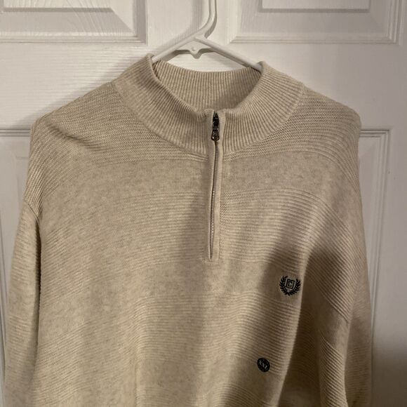 Chaps Men’s Sweater Size XXL NWT 1/4 Zip Pullover - Picture 4 of 10